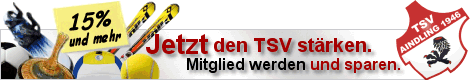 Jetzt den TSV stärken. Mitglied werden.